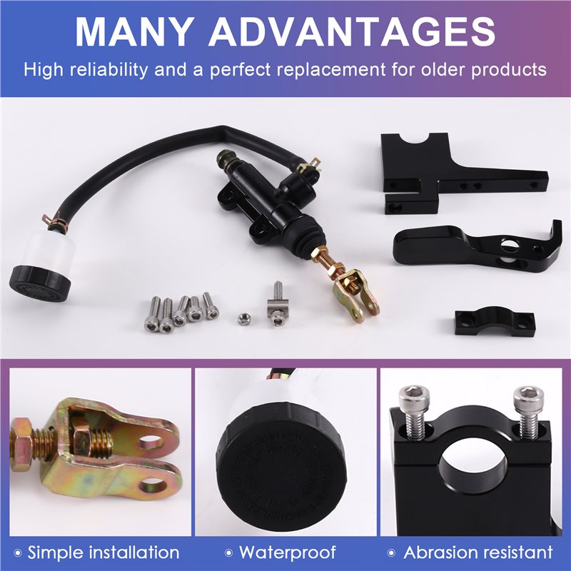 WF-Motosiklet Arka Ana Pompa S - Motorcycle Thumb Brake System Kit incelemesi ve fiyatı